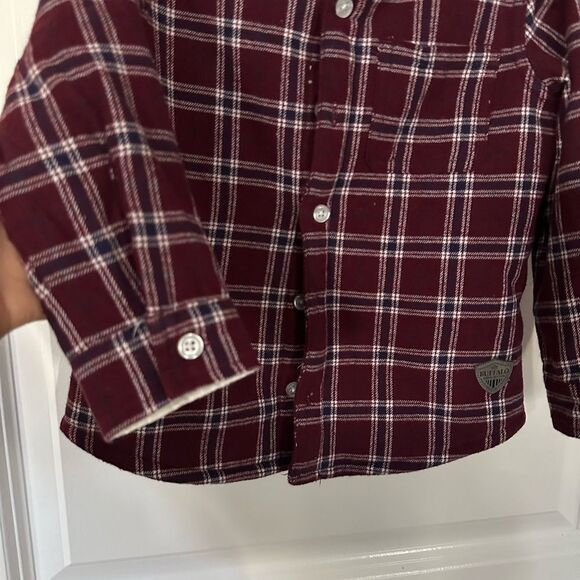 Buffalo David Bitton Hooded Flannel Jacket Size 2T - Picture 7 of 10